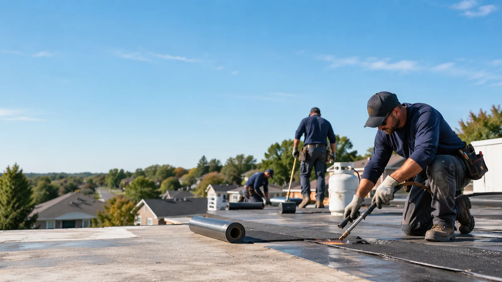 Flat Roof Leak Repair providers in Mclain, MS